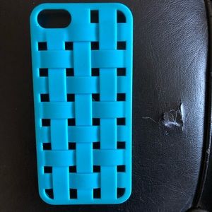 Blue Weaved iPhone 5/5s Case